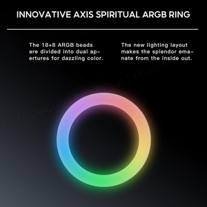 Jungle Leopard Sao trall argb 120mm CPU trường hợp Fan Double Sided Infinity gương thiết kế PWM 800 ~ 1850rpm 2. 07mmh20 HDB mang PC - Product Image 6