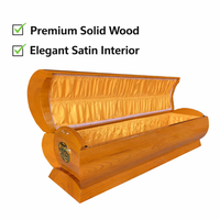 Ataúdes de Madera Maciza Hechos a Mano por Qianrui, Accesorios para Ataúdes Personalizables, Artículos Funerarios Ecológicos de Alta Calidad en Venta
