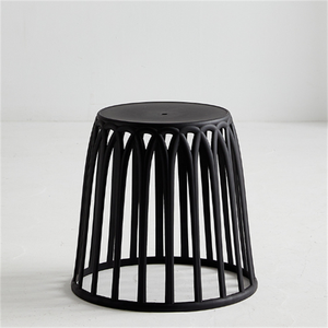 Taburete Bajo Apilable de Plástico Moderno en Oferta, Cesta para Ropa para Dormitorio y Sala de Estar - Product Image 4
