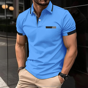 T-shirts Polo <span class=keywords><strong>Homme</strong></span> Tendance Été – Lots en Gros de Vêtements Mixtes et Balles de Vêtements Usagés Fabriqués en Usine - Product Image 3