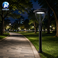 Lámpara de Jardín LED COVEDA con Sensor, Moderna, para Decoración Exterior, Resistente al Agua IP66, 50w 100w 150w