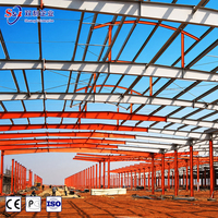 Nave Industrial de Acero de Doble Planta con Estructura Metálica Avanzada, de Gran Vano y Resistente a la Intemperie