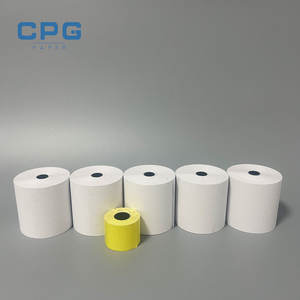 Ruban thermique pour imprimante POS/ATM sans BPA, en vrac, directement du fabricant, 80x80, double face, adhésif, certifié ISO - Product Image 1