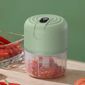 New Product Ideas 2024 Fruit&vegetable Tools 250ml Mini Usb Electric Garlic Chopper Food Chopper Mincer With Usb Cable