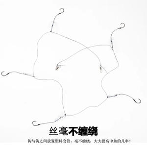 Fil de pêche en Dyneema Carbon Line haute résistance anti-morsure pour la pêche en mer et sur la plage avec hameçons recouverts de colle - Product Image 5