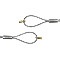 Chaussette de câble à oeil unique à tissage unique