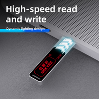 Memorias USB Personalizadas con Logo Led Iluminado 4GB 8GB 16GB 32GB 64GB 128GB Pendrive Mini Lápiz USB 2.0