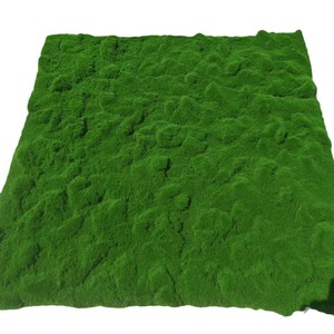 Tappeto in Erba Sintetica Verde Realistica ad Alta Densità per Paesaggistica Interna, Sfondo per Ufficio e Negozio, Parete di Muschio Artificiale - Product Image 4