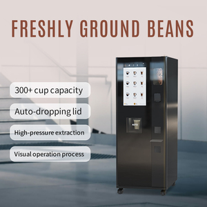 Máquina Expendedora de Café JK88, de Grano a Taza, con Leche Fresca Recién Molido, Refrigerador de Leche y Conexión a Agua, para Oficina o <span class=keywords><strong>Restaurante</strong></span> - Product Image 3