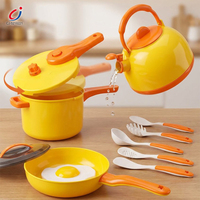 Jouet de cuisine pour enfants Chengji, modèle d'aliments, jouets interactifs de simulation, éducation cognitive, jeu d'imitation, ensemble d'ustensiles de cuisine pour enfants