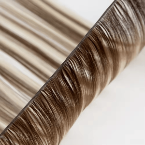 Estensioni di Capelli Umani Sottili e Invisibili all'Ingrosso, Doppia Trama, Cuticole Allineate, Senza Cuciture, Capelli Remy, Fabbrica OEM per Saloni - Product Image 1