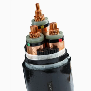 Cable de Alta Tensión Aislado con XLPE de 11kV 33kV, Cable Armado con Conductor de Cobre y Aluminio para Proyectos de Redes Eléctricas Subterráneas - Product Image 3