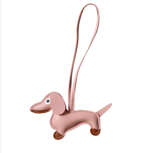Phụ nữ thời trang ánh sáng Keychain với <span class=keywords><strong>Dachshund</strong></span> Túi Mặt dây chuyền phong cách Keychain cho túi xách - Product Image 3