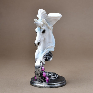 Figura de Unicornio, Base de Bola de Cristal, Artesanía de Resina, Decoración Creativa para Mesa, Artículo Nuevo Transfronterizo - Product Image 2