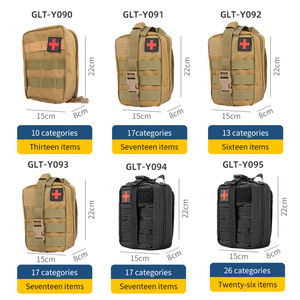Suministros médicos IFAK Bolsa de supervivencia Pequeño botiquín táctico de emergencia de primeros auxilios Ifak Trauma <span class=keywords><strong>Kit</strong></span> - Product Image 5