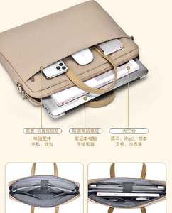 Maletín para Portátil de Alta Calidad de 13/14/15.6/17 Pulgadas con Logotipo Personalizado para Hombre y Mujer, Bolso de Hombro para Portátil, Maletín Ejecutivo - Product Image 4