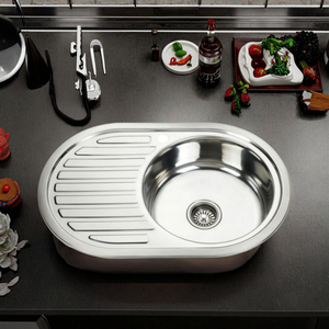 Thương mại Nhà Bếp chìm thép không gỉ Top Mount thiết kế hiện đại SCS thử nghiệm sử dụng Pakistan biến thể Câu Lạc Bộ chính sách <span class=keywords><strong>CSS</strong></span> kim loại - Product Image 3