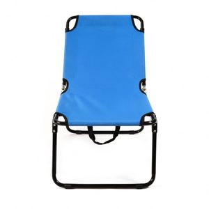 Folding <b>Beach</b> <b>Chair</b> Garden and Camping Adjustable Metal Iron with 600D Fabric Moon <b>Chair</b> Backrest Powder Coating - Product Image 2