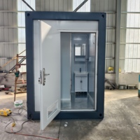 Maisonnette préfabriquée pliable à double aile de haute qualité et durable pour complexe hôtelier de luxe et espace de vie portable