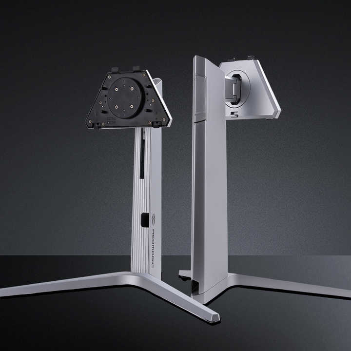 PC Screen Metal Adjustable Tv Stand Riser Computer Desk Monitor Holder ...
