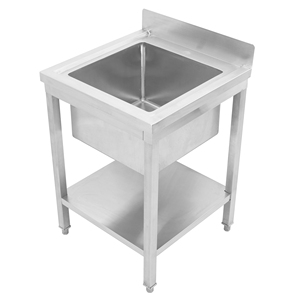 Fregadero Comercial de Acero Inoxidable 304 con Certificación NSF, Lavabo para Restaurante, Estación de Lavado Industrial para Alimentos, Diseño <span class=keywords><strong>KD</strong></span> - Product Image 4
