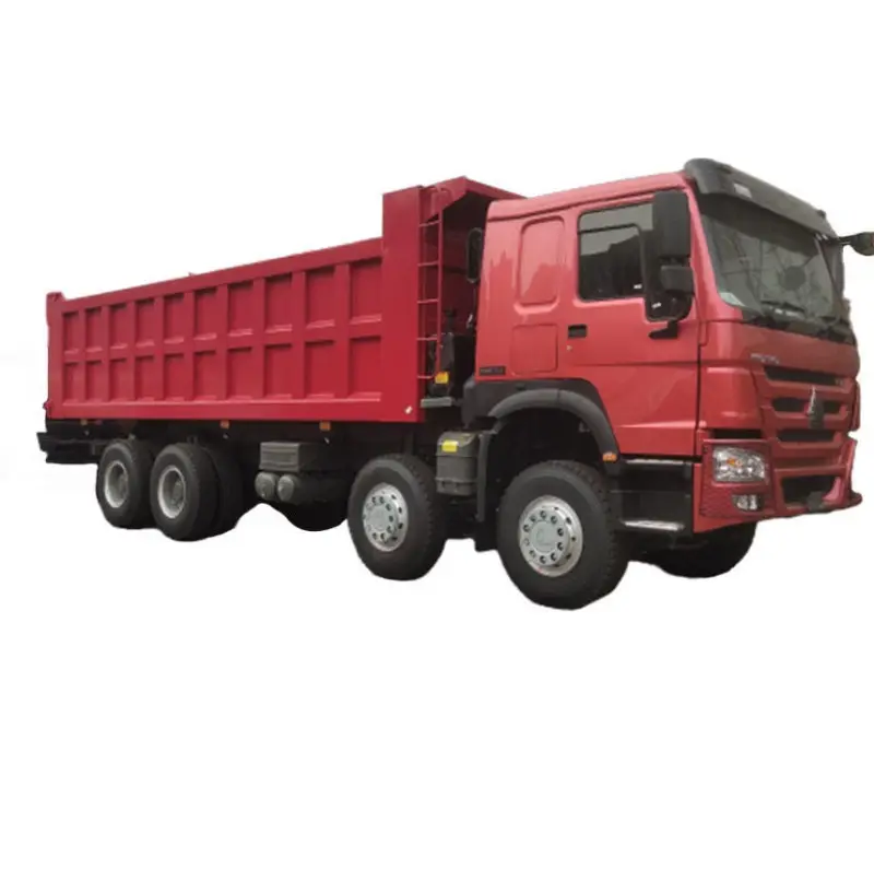 400HP 8X4 brand new sinotruk howo 12 tyres dump truck