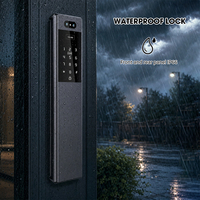 Cerradura Inteligente Universal 6068 7068 con Reconocimiento Facial, Videoportero y Resistencia al Agua IP66 para Proyectos
