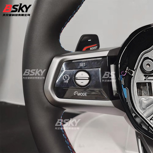 Venta Directa de Fábrica para <span class=keywords><strong>BMW</strong></span>, Volante ID8 de Cuero Nuevo a Bajo <span class=keywords><strong>Precio</strong></span>, Compatible con G06 G20 F10 F30 M3 <span class=keywords><strong>M5</strong></span> G01 G30 - Product Image 3