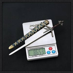 22CM <span class=keywords><strong>the</strong></span> <span class=keywords><strong>Witcher</strong></span> <span class=keywords><strong>3</strong></span> Lake Lady's Sword réplica de Metal completo con funda | Juego coleccionable Cosplay Prop decoración de escritorio - Product Image 6