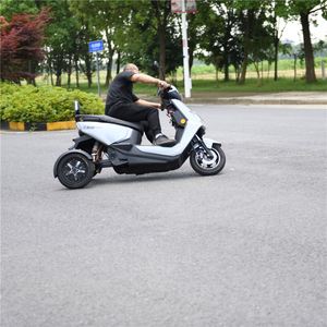 Triciclo eléctrico EEC de doble motor con neumático de grasa corporal abierto de 60V para personas dobles - Product Image 6