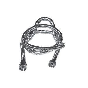 Manguera de Ducha Doble Ondulada de 2m con Conexión Cónica, Diseño Moderno, Flexible, de Latón y PVC para Baño - Product Image 1