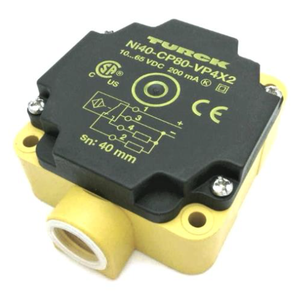เซ็นเซอร์แบบเหนี่ยวนำ NI40-CP80-VP4X2 - ระยะตรวจจับ 40 มม. / ตัวเรือน IP68 สำหรับการตรวจจับในอุตสาหกรรม - Product Image 2