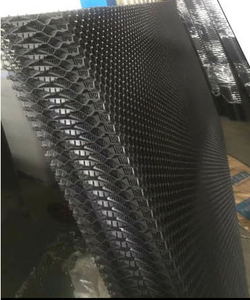 Gewächshaus kunststoff verdunstungs <span class=keywords><strong>cooling</strong></span> <span class=keywords><strong>pad</strong></span> schwarz farbe für tierhaltung - Product Image 2