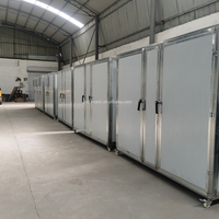 Industriële Elektrische Intelligente 304 RVS 20 Laagse 80 Bakjes Laagse Gedroogde Vruchten Voedsel Droger Dehydrator Droogmachine