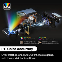Proyector Láser Hisense PT1 Versión Global 4K UST TriChroma, 2500 Lúmenes ANSI, Distancia de Proyección 0.2:1, Cine en Casa, Proyector Inteligente