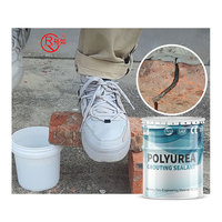 YURU Nouveau Design Polyurée Élastique Mastic d'Injection Imperméable Liquide pour Toitures en Béton