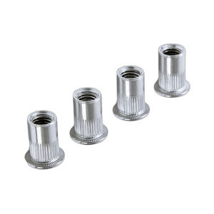 Écrou à rivet aveugle en acier au carbone à tête plate M6 inoxydable personnalisé en usine OEM Écrou Revit à tête fraisée Din à extrémité fermée - Product Image 5