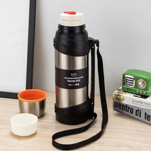Bouteille isotherme de voyage en acier inoxydable à double paroi, grande capacité, qualité alimentaire, très vendue - Product Image 5
