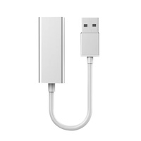 Adaptateur Ethernet Usb Carte Réseau Usb 3.0 à Rj45 Lan Gigabit Internet Pour Ordinateur Pour Pc Macbook Ordinateur Portable Usb Ethernet