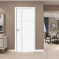Portes coulissantes de grange, portes intérieures chinoises, portes de chambre, portes modernes, cadre de porte WPC, porte WPC étanche pour salle de bain