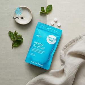 Integratore Cognitivo LUVVITA ODM/OEM, Gommose Naturali con L-Teanina e Caffeina per la Salute degli Adulti - Product Image 1