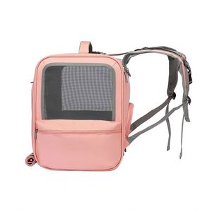 BSCI Factory Factory custom breathable comfort Mokiras pet carrier Pet supplies luxury cloth <b>cat</b> <b>backpack</b> carrier - Product Image 4