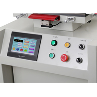 Semi-automática Servo Motor soldadura Smt pasta de impresora de pantalla para Pcb plana de PVC hoja de plástico de la máquina de impresión