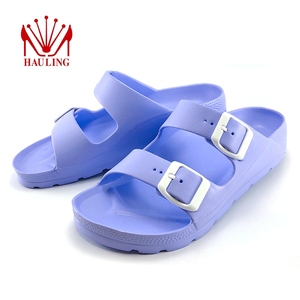 Modern EVA Two Strap Sandals sandal EVA Custom Colors Adjustable Buckle Soft Cushion Unisex - Product Image 5