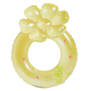 Xiaolu Floral Daisy Swimming Ring 70/90cm Thickened Anti Rollover <b>Inflatable</b> <b>Float</b> For Pool Water Park Adult Child Use - Product Image 5