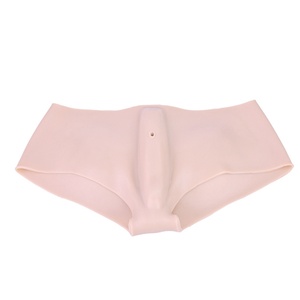 FAAK Factory Wholesale Silicone Sissy Pants Artificial Vagina Pants With <b>Insertable</b> Channel Silicone Underwear Sex Toy for Sissy - Product Image 5
