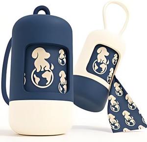 HuamaohengchunWaste Bag Dispenser with Premium Soft-Touch Coating | Enlarged Dispense Opening, Stylish Color-Block Design - Product Image 2