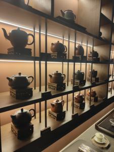 ארון תצוגה רב תכליתי פופולרי של ערכות תה מעץ סיני מסורתי - Product Image 2