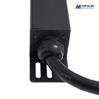Unidad de Distribución de Energía (PDU) Inteligente OEM ODM para Rack Vertical, C13 C19, PDU de Red Medida para Gabinete de Servidores de Centro de Datos