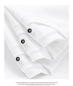 قميص تي شيرت 300 جرام 100٪ قطن بأكتاف منخفضة وحجم كبير، قمصان ثقيلة الوزن مع طباعة مخصصة، تي شيرت فاخر للرجال بحجم كبير - Product Image 4